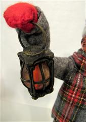 Vtg Simpich Latern Man Christmas Caroler 1989-Very Good Condion-See Photo Detais